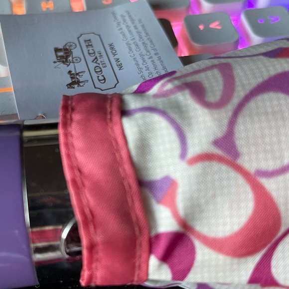 Brand new with tags Coach umbrella. Never used. - Picture 5 of 5